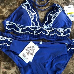 Becca by Rebecca Virtue 2 piece swim suit bikini.